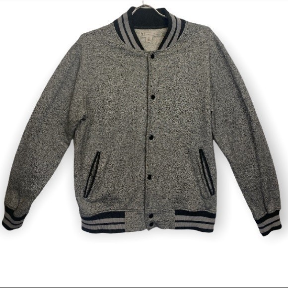 Vintage 90’s Charles and A Half Jacket Varsity Bomber Fleece unisex size S - Picture 7 of 15